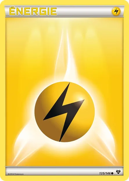 Énergie Electrik, carte Pokémon XY 135 — extension XY