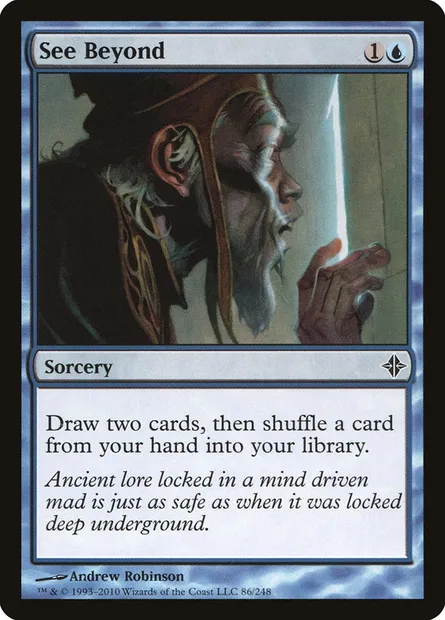 See Beyond, Magic card ROE 86 — Rise of the Eldrazi set