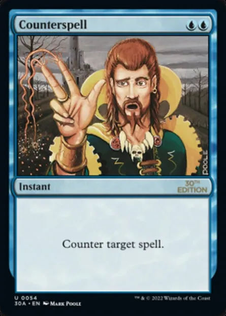 Contresort, carte Magic 30A 54 — extension 30th Anniversary Edition