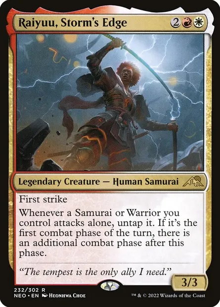 Raiyuu, Storm's Edge, Magic card NEO 232 — Kamigawa: Neon Dynasty set