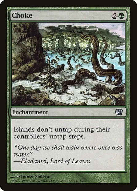 Choke, Magic card 8ED 237★ — Eighth Edition set