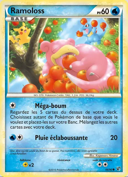 Ramoloss, carte Pokémon UD 66 — extension Indomptable