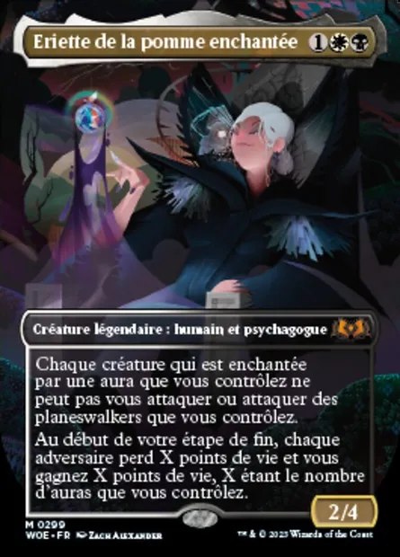 Eriette de la pomme enchantée, carte Magic WOE 299 — extension Wilds of Eldraine