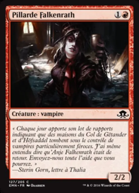 Pillarde Falkenrath, carte Magic EMN 127 — extension La lune hermétique