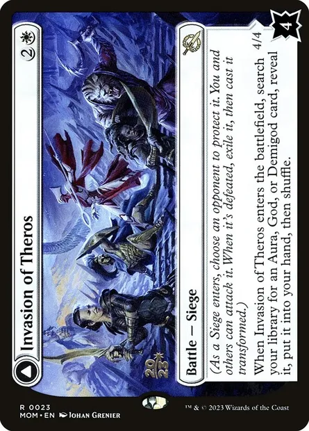 Invasion of Theros // Ephara, Ever-Sheltering, Magic card PMOM 23s — March of the Machine Promos set