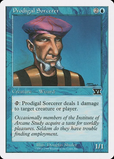 Prodigal Sorcerer, Magic card BRB 54 — Battle Royale Box Set set