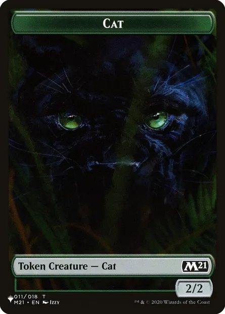Cat, carte Magic PLST TM21-11 — extension The List