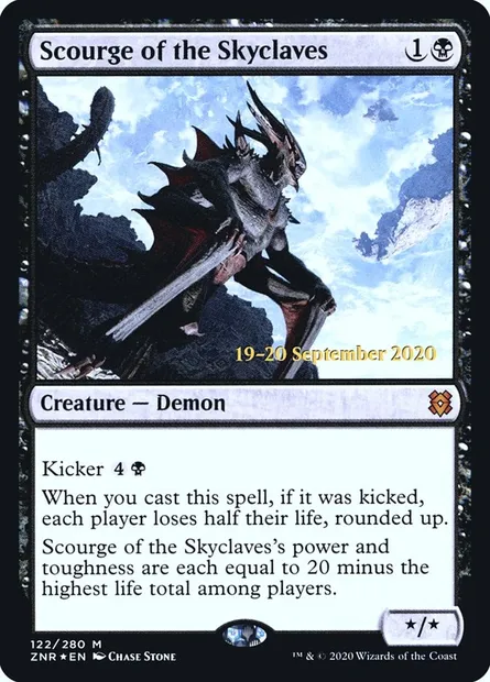 Scourge of the Skyclaves, Magic card PZNR 122s — Zendikar Rising Promos set