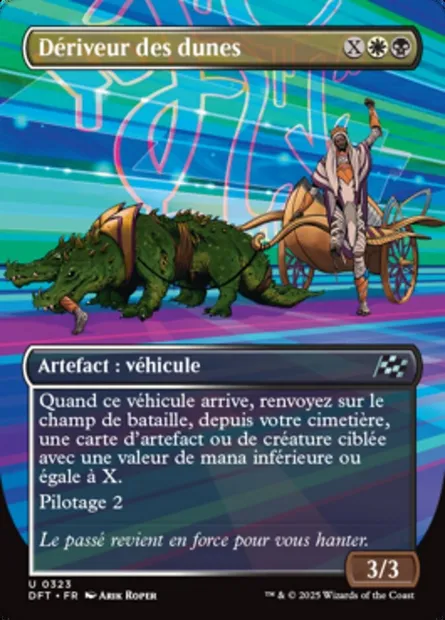 Dériveur des dunes, carte Magic DFT 323 — extension Aetherdrift