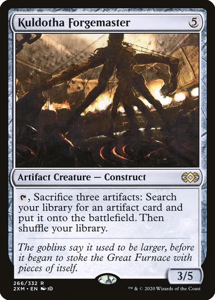 Kuldotha Forgemaster, Magic card 2XM 266 — Double Masters set