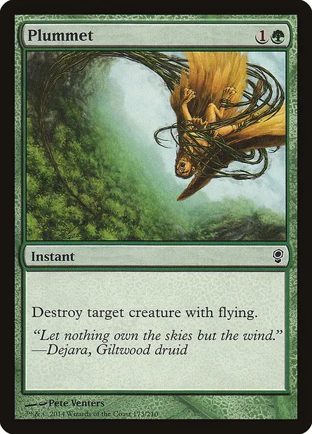 Plummet, Magic card CNS 173 — Conspiracy set