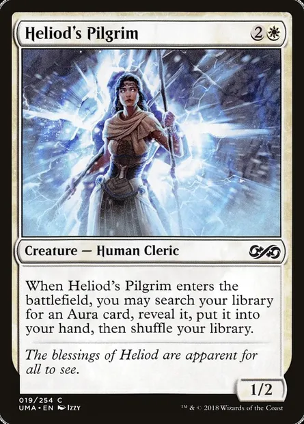 Pèlerine d'Héliode, carte Magic UMA 19 — extension Ultimate Masters
