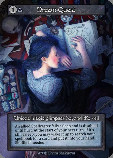 Dream-Quest, carte Sorcery BET 212 — extension Beta