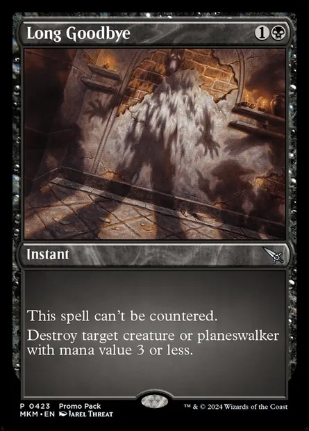 Long Goodbye, Magic card MKM 423 — Murders at Karlov Manor set
