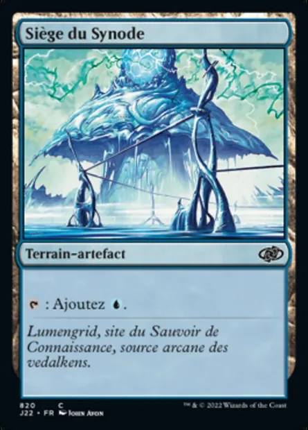 Siège du Synode, carte Magic J22 820 — extension Jumpstart 2022