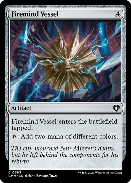 Firemind Vessel, Magic card CMM 383 — Commander Masters set