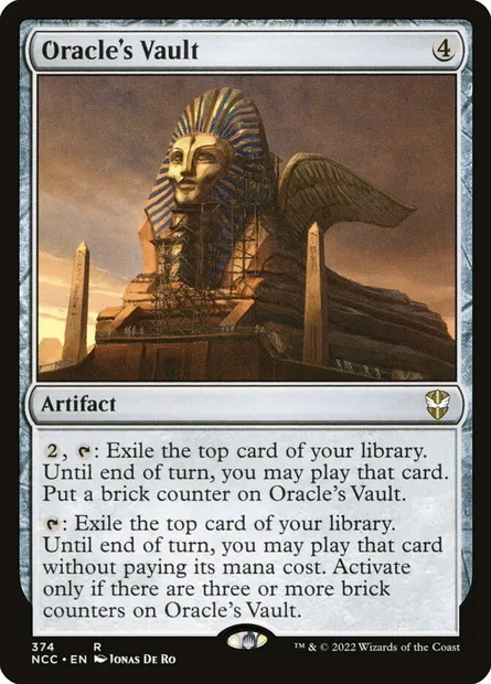 Oracle's Vault, Magic card NCC 374 — New Capenna Commander set