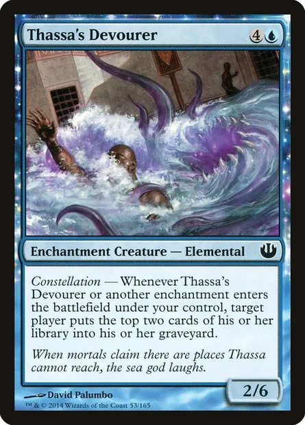 Thassa's Devourer, Magic card JOU 53 — Journey into Nyx set