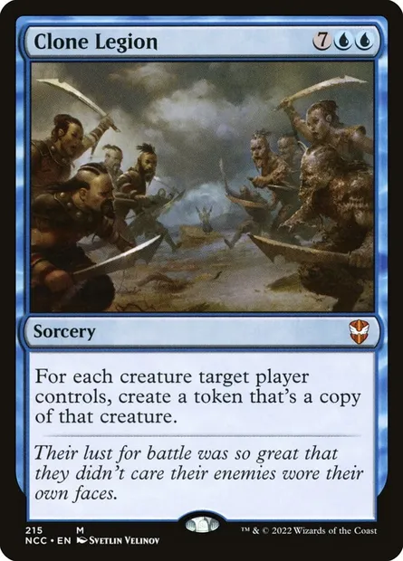 Clone Legion, Magic card NCC 215 — New Capenna Commander set