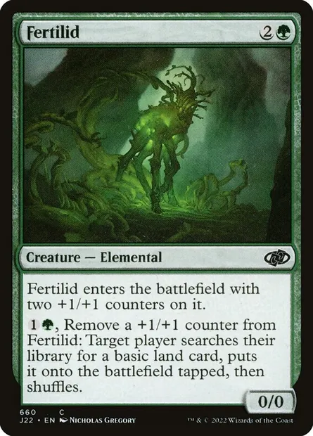 Fertilid, Magic card J22 660 — Jumpstart 2022 set