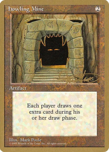 Howling Mine, Magic card PTC mj325 — Pro Tour Collector Set set