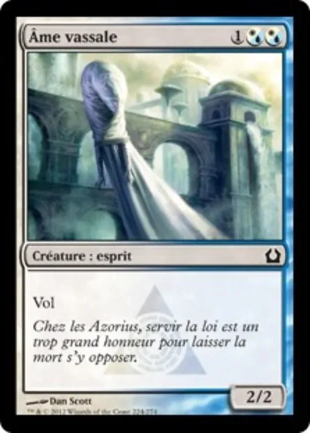 Âme vassale, carte Magic RTR 224 — extension Retour à Ravnica