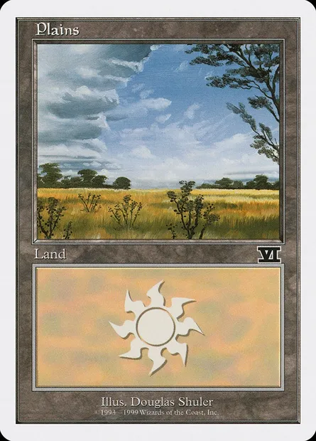 Plaine, carte Magic BRB 129 — extension Battle Royale Box Set