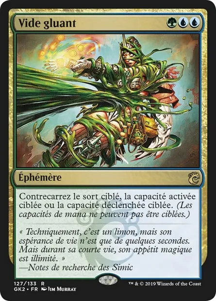 Vide gluant, carte Magic GK2 127 — extension RNA Guild Kit