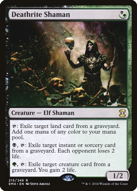Deathrite Shaman, Magic card EMA 215 — Eternal Masters set
