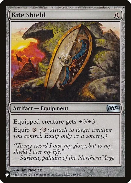 Bouclier normand, carte Magic PLST M12-210 — extension The List