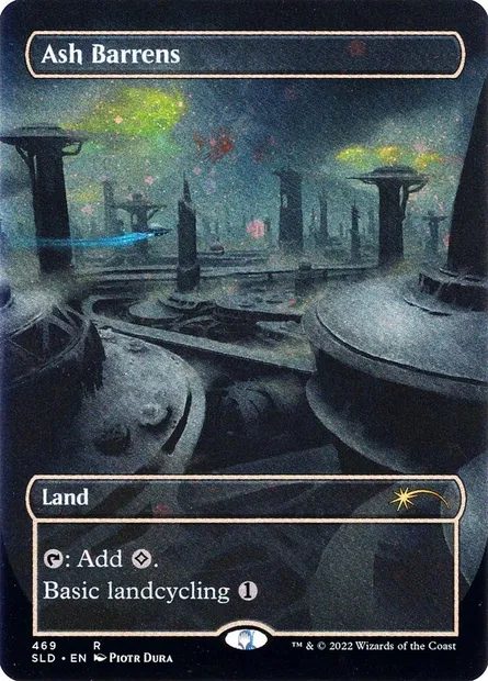 Ash Barrens, Magic card SLD 469 — Secret Lair Drop set