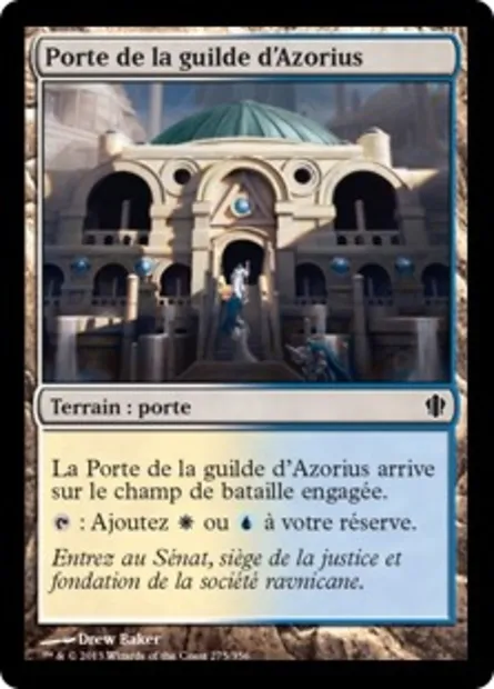 Porte de la guilde d'Azorius, carte Magic C13 275 — extension Commander 2013