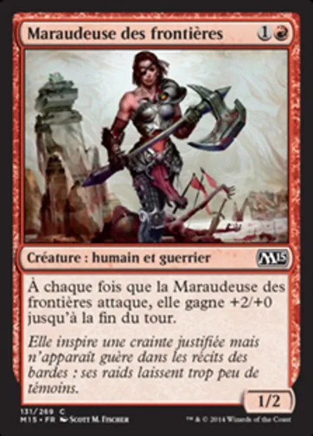 Maraudeuse des frontières, carte Magic M15 131 — extension Magic 2015