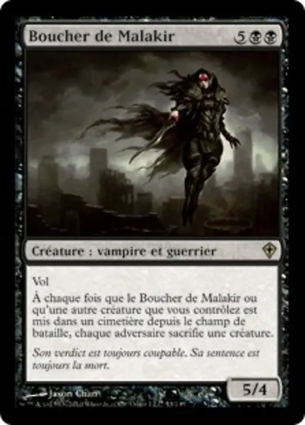 Boucher de Malakir, carte Magic WWK 53 — extension Worldwake