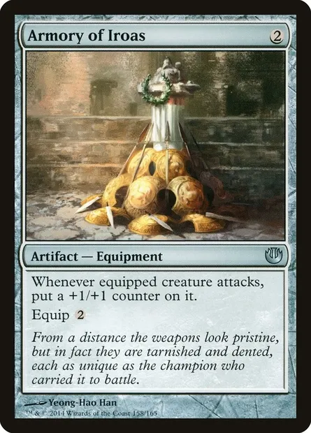 Armory of Iroas, Magic card JOU 158 — Journey into Nyx set