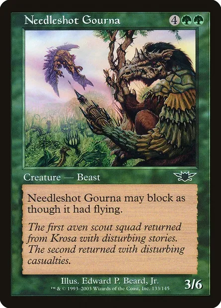 Needleshot Gourna, Magic card LGN 133 — Legions set