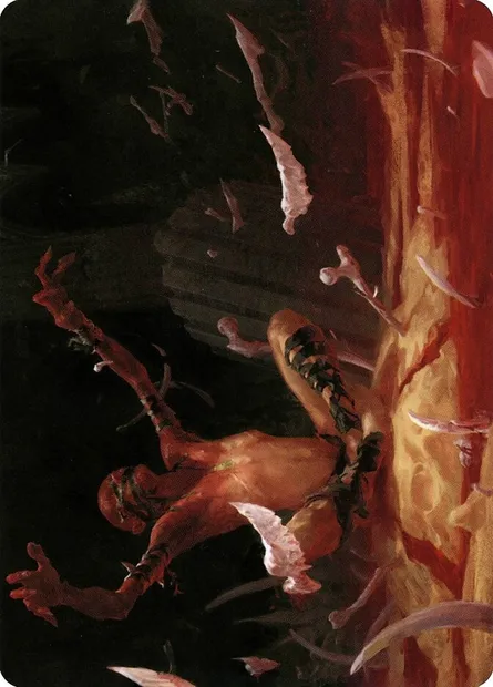 Bone Shards // Bone Shards, Magic card AMH2 27 — Modern Horizons 2 Art Series set