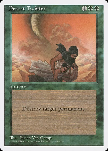 Tornade du désert, carte Magic 4ED 240 — extension Quatrième Edition