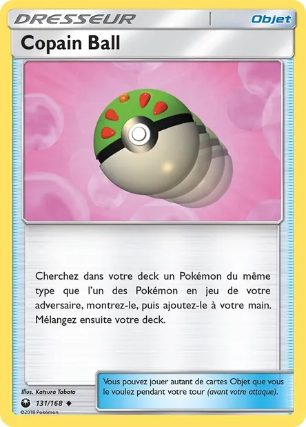 Copain Ball, carte Pokémon CES 131 — extension Tempête Céleste