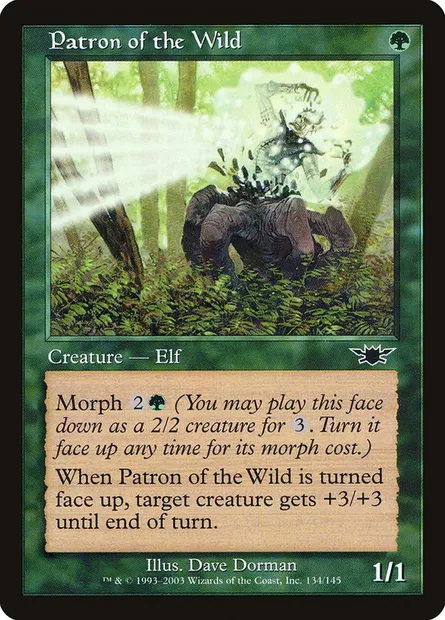 Protecteur de la forêt, carte Magic LGN 134 — extension Légions