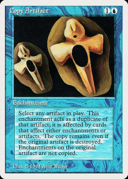 Copy Artifact, Magic card SUM 53 — Summer Magic / Edgar set
