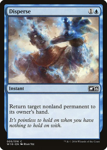 Disperse, Magic card W16 5 — Welcome Deck 2016 set