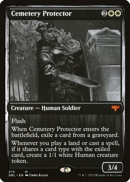 Cemetery Protector, Magic card DBL 273 — Innistrad: Double Feature set