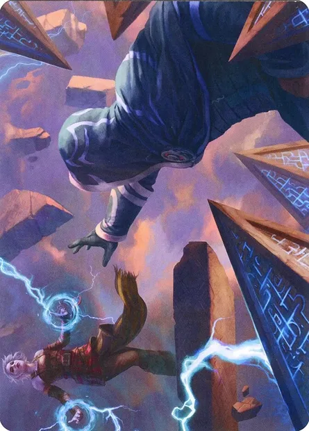 Nahiri's Binding // Nahiri's Binding, Magic card AZNR 42 — Zendikar Rising Art Series set