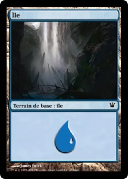 Île, carte Magic ISD 253 — extension Innistrad