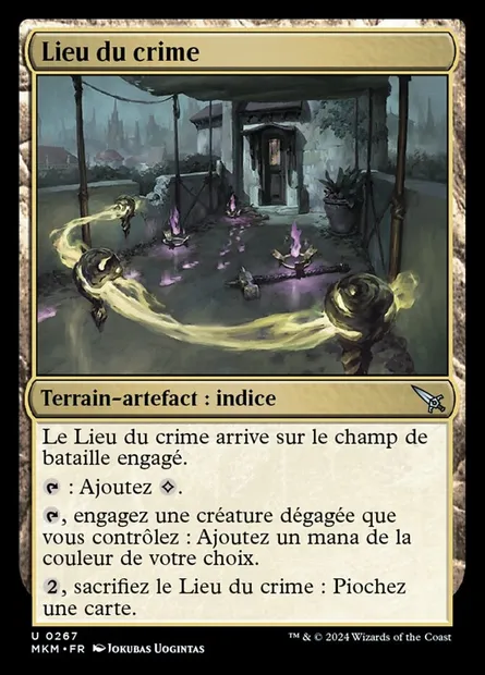 Lieu du crime, carte Magic MKM 267 — extension Murders at Karlov Manor