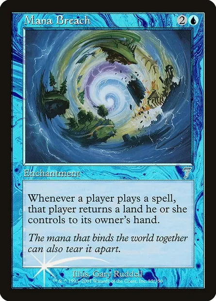 Mana Breach, Magic card 7ED 85★ — Seventh Edition set