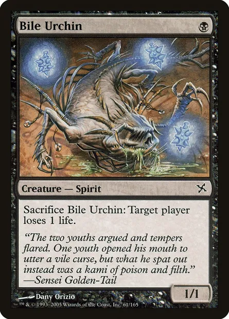 Bile Urchin, Magic card BOK 61 — Betrayers of Kamigawa set