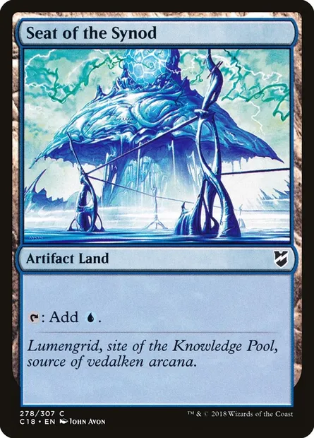Seat of the Synod, Magic card C18 278 — Commander 2018 set