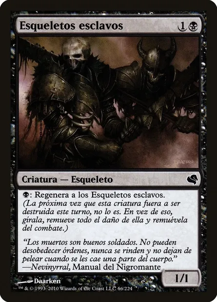 Drudge Skeletons, Magic card PS11 66 — Salvat 2011 set